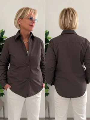 camicia-imbottita-marrone Camicia imbottita